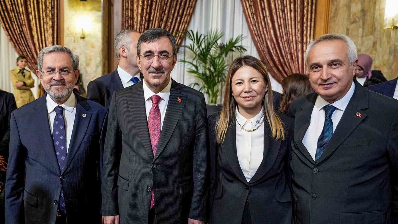 Rektör Fatma Aydın TBMM resepsiyonunda OMÜ'yü temsil etti