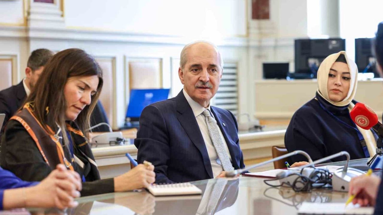 Roma'da parlamentolar arası iş birliği gündemde: Kurtulmuş ve Scarpaleggia bir araya geldi