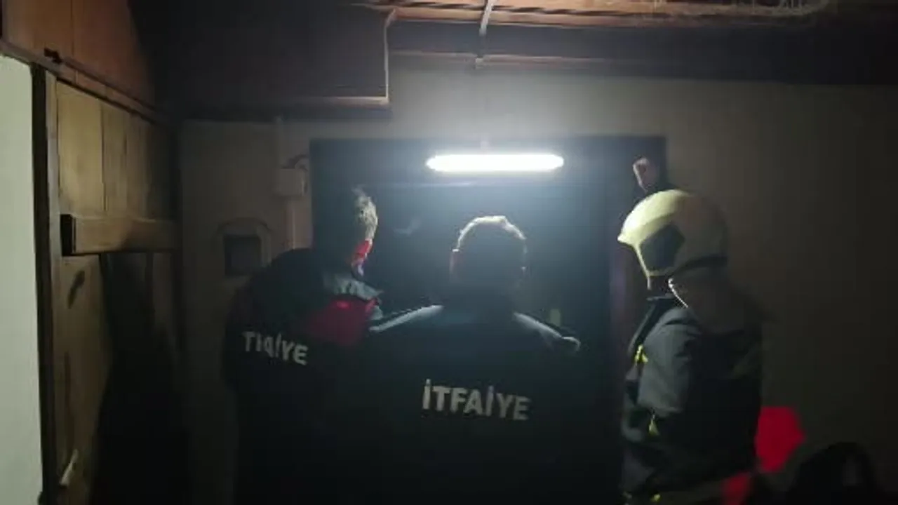 Safranbolu'da iki asırlık konakta yangın söndürüldü