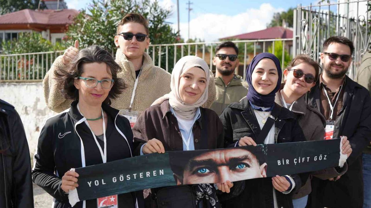 Sahada eğitim Kurtuluş Yolu'nun izlerini öğrencilere taşıdı