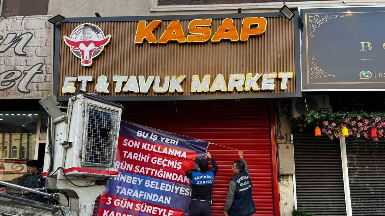 Şahinbey'de son kullanma tarihi geçen ciğer satışı iş yerine üç günlük kapatma