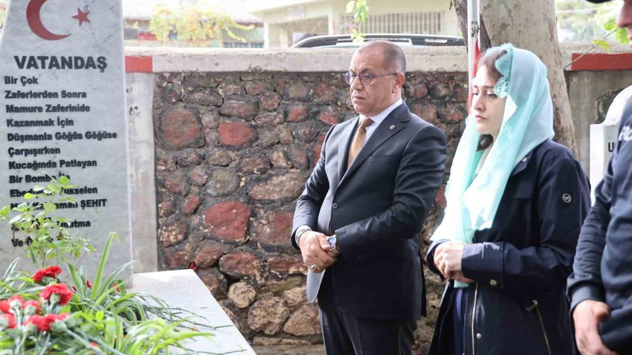 Saimbeyli'de 106. yılda milli mücadele kahramanı mezar başında yad edildi