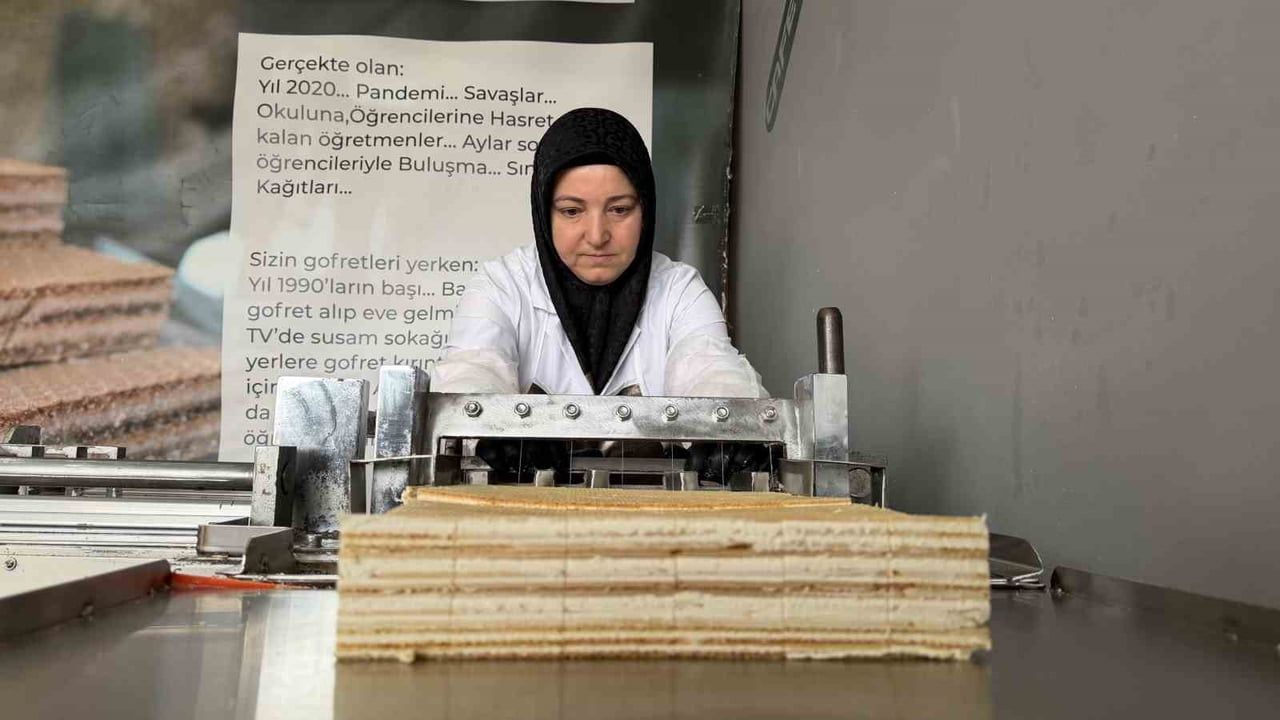 Sakarya'da kadınların elinden çıkan 50 yıl öncesinin gofreti