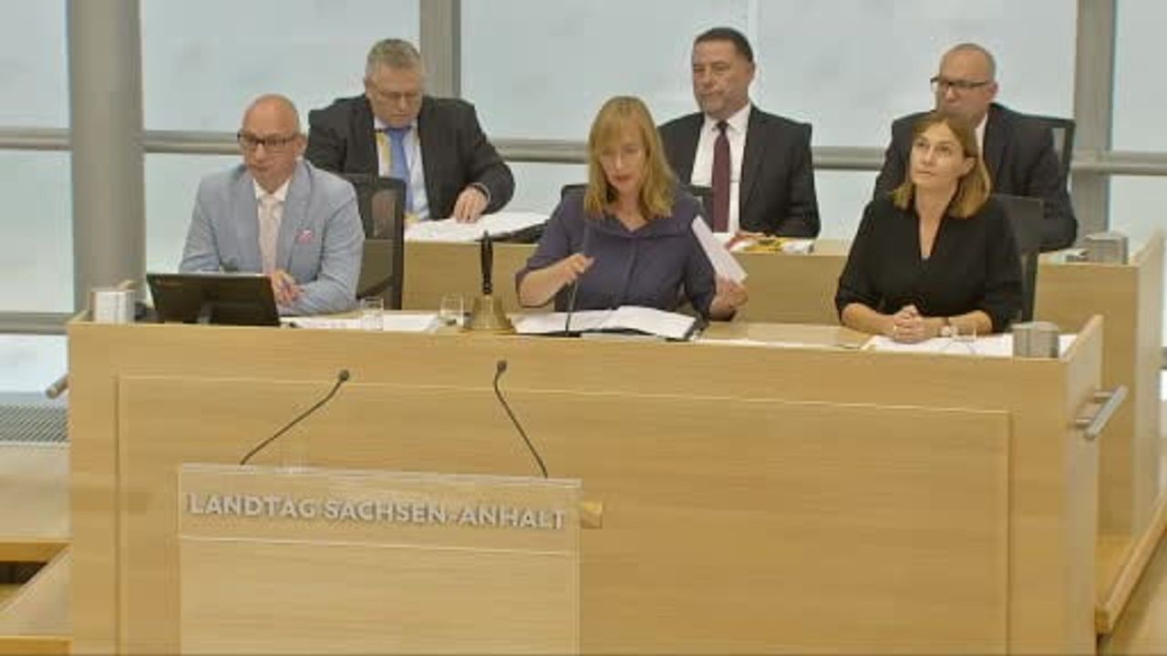 Saksonya-Anhalt'ta yeni bir eşik: AfD'li meclis başkanı seçildi