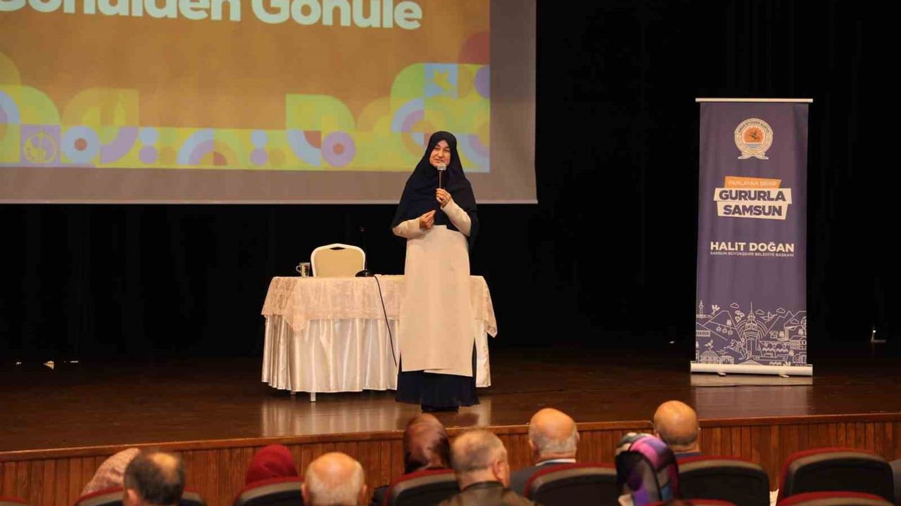 Saliha Erdim'le gönülden gönüle: Vezirköprü'de sıcak buluşma