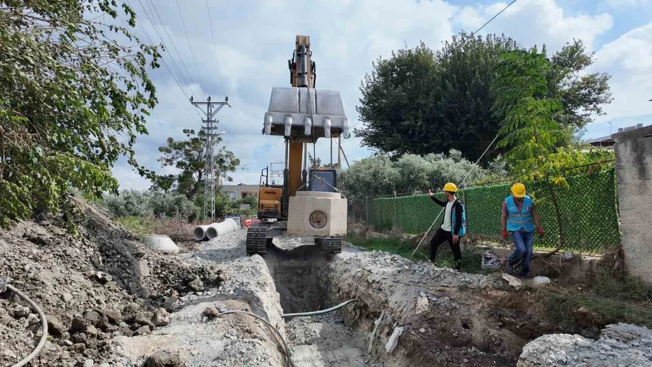Samandağ'da altyapı dönüşümü: 82 kilometrelik kanalizasyon ağı kuruluyor