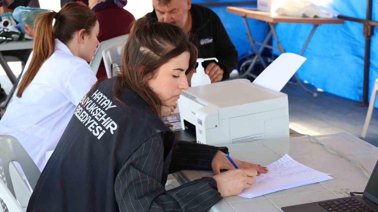 Samandağ'da ücretsiz taramayla sağlık bilinci güçlendiriliyor