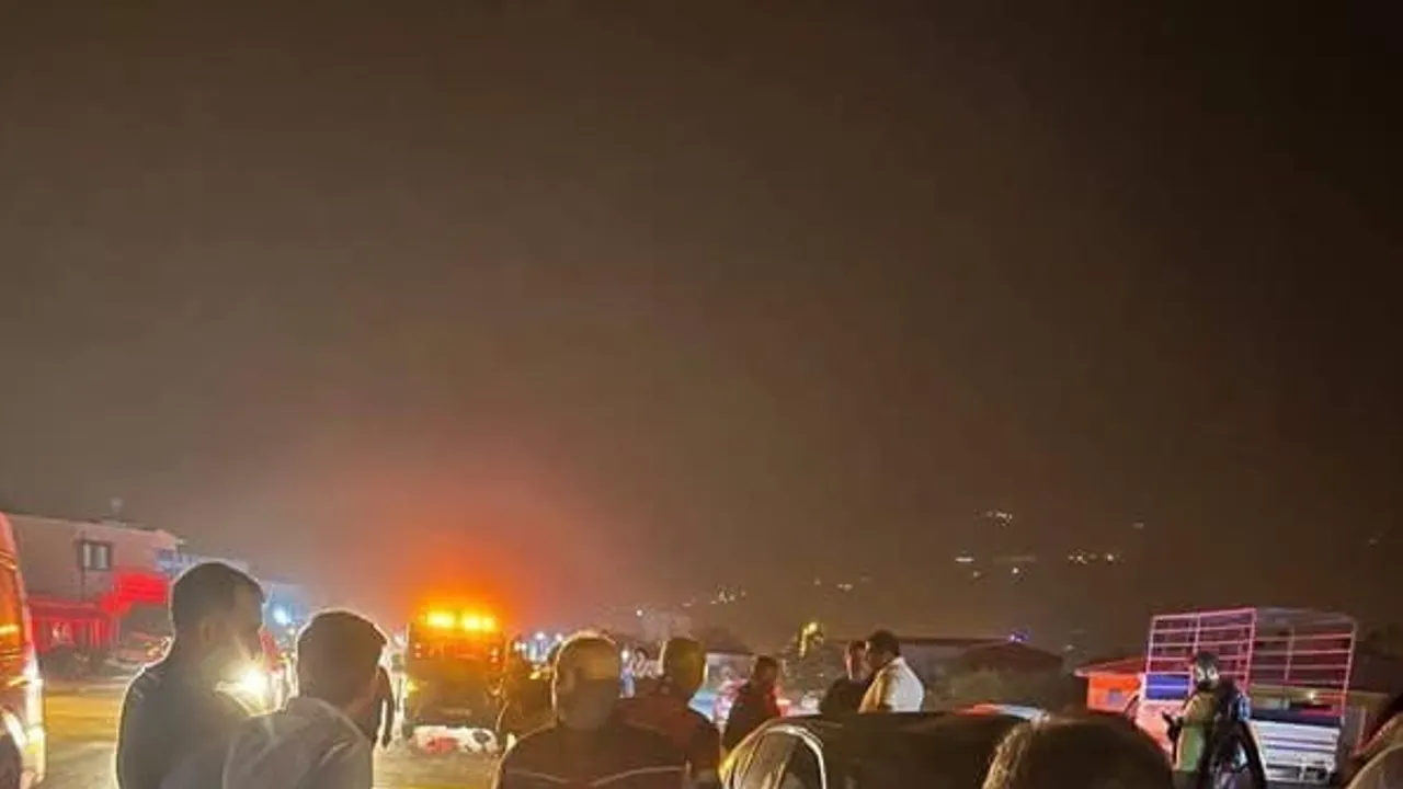 Samandağ’da yolda beliren angus kazaya neden oldu: sürücü yaralandı