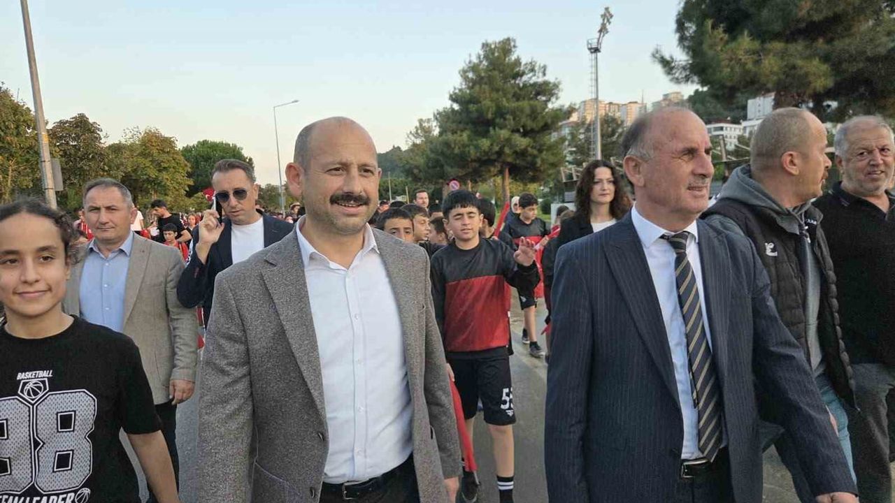 Samsun'da amatör spor haftası coşkuyla kutlandı