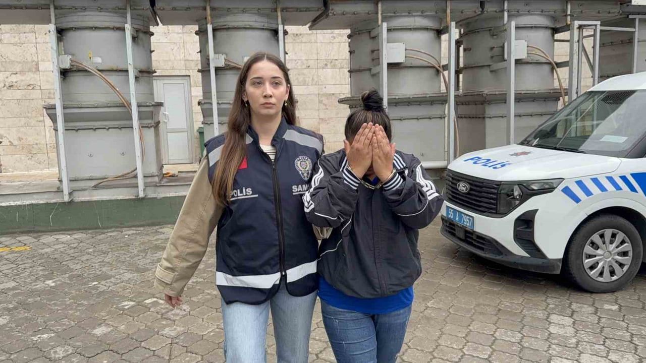 Samsun'da çocuğun şikayetiyle gözaltına alınan anne adliyede serbest bırakıldı