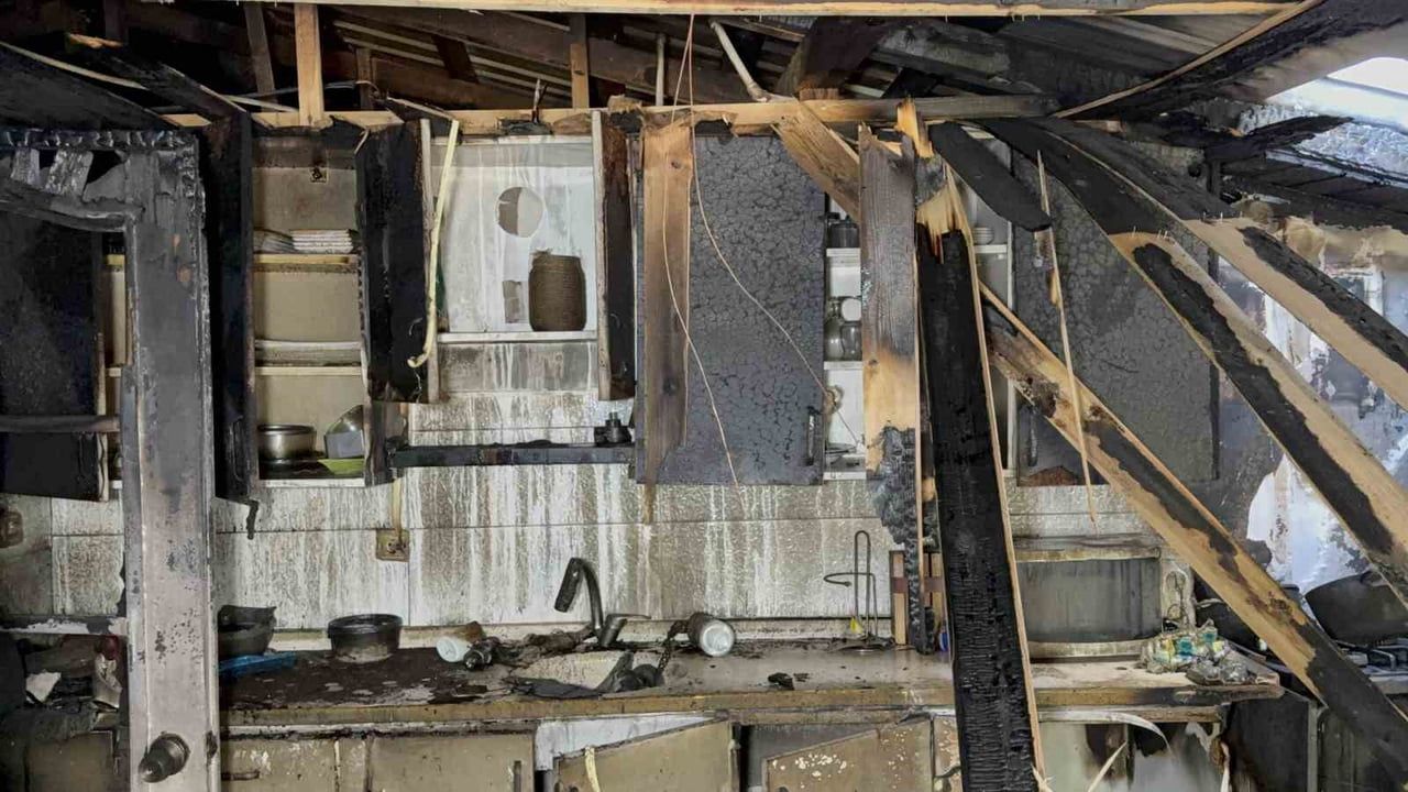 Samsun'da elektrik panosunun alevleri: beş çocuklu aile eşyalarını kaybetti