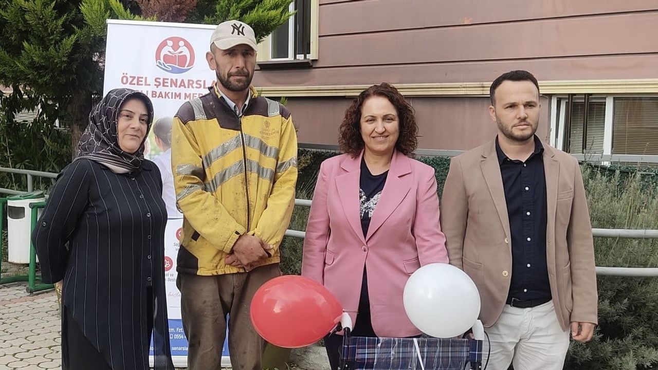 Samsun'da uzlaşma tehdit soruşturmasını tekerlekli sandalye bağışına dönüştürdü