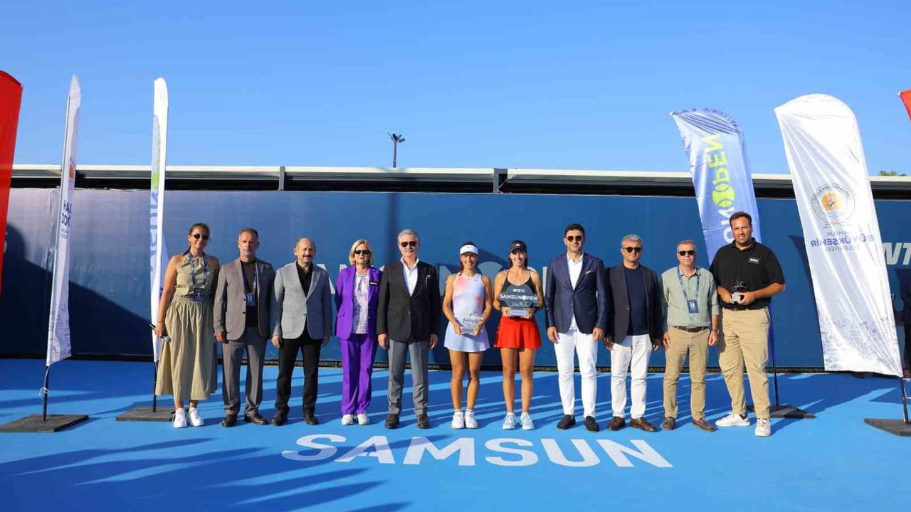 Samsun open WTA 125'te milli zafer: Ayla Aksu Kahraman teklerde, E. Pridankina ve A. Tikhonova çiftlerde