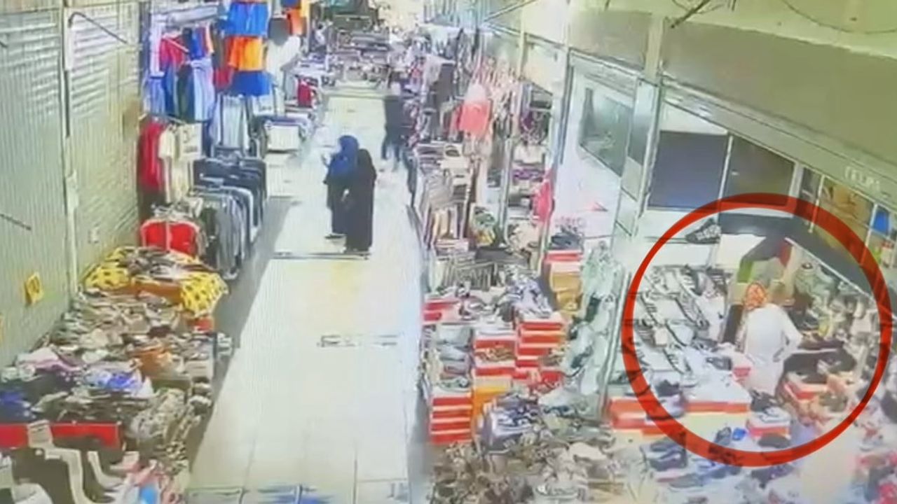 Samsun pazarında güven oyunu: 1.250 liralık spor ayakkabıyı alıp kayboldu