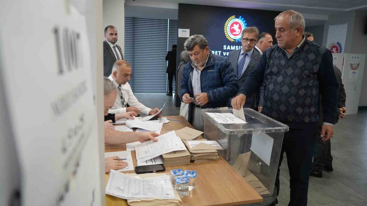 Samsun TSO'da yeni dönem heyecanı: 41 meslek grubunda seçimler başladı