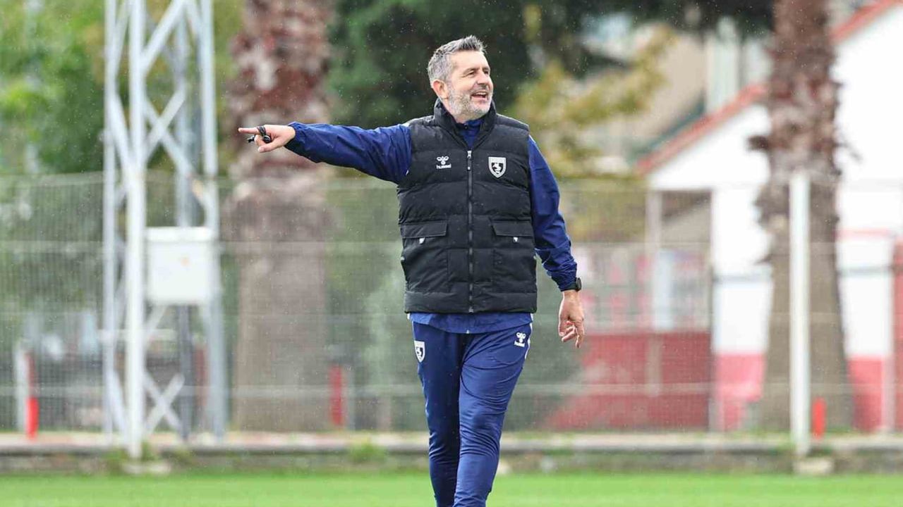 Samsunspor’da Bjelica etkisi: antrenmanlarda moral yükselişi