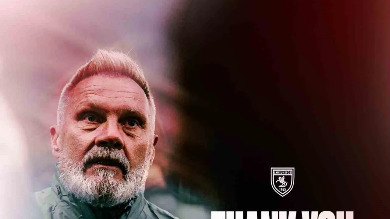Samsunspor'tan Thorsten Fink'e emekleri ve Avrupa katkısı için veda