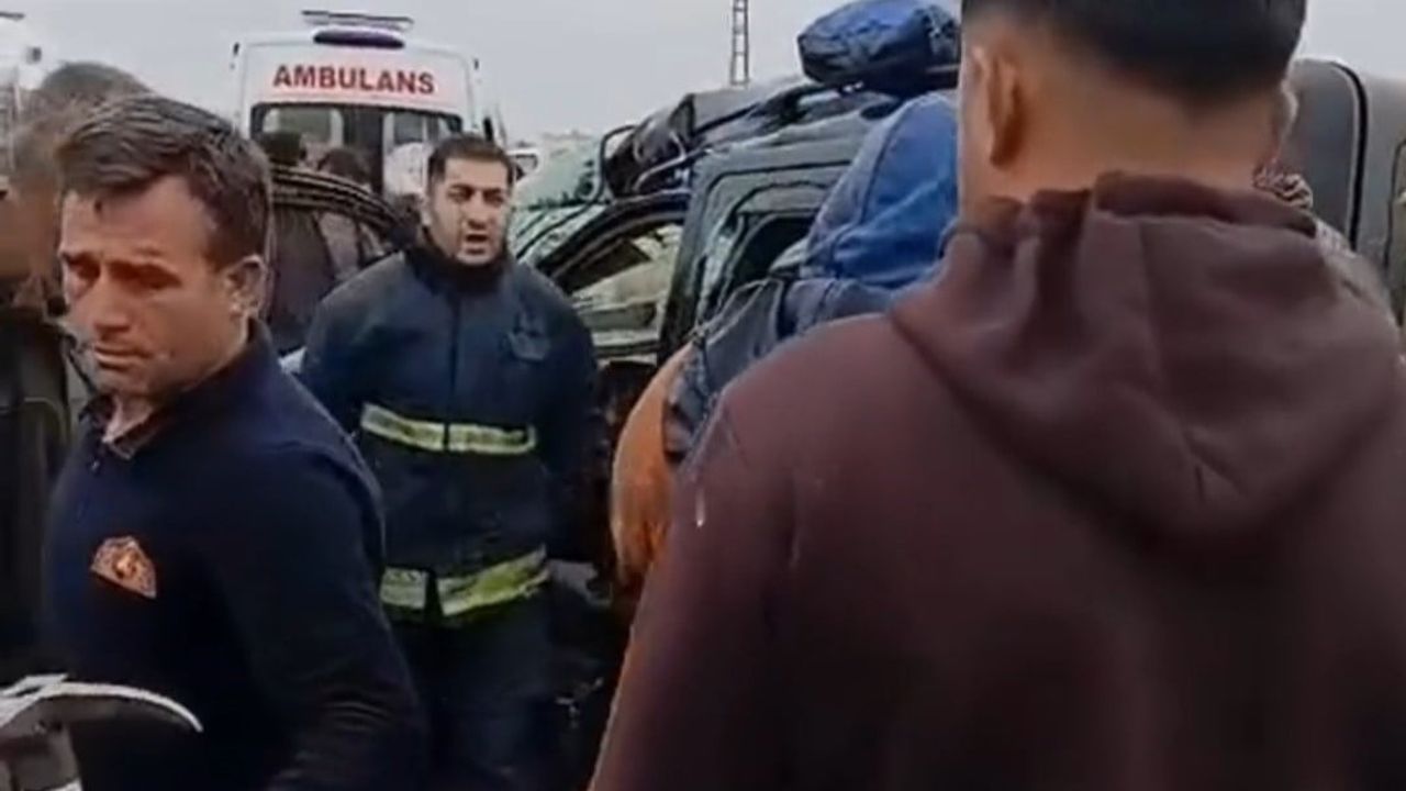 Sanayi bölgesinde kaza: Van Muradiye'de iki kişi yaralandı