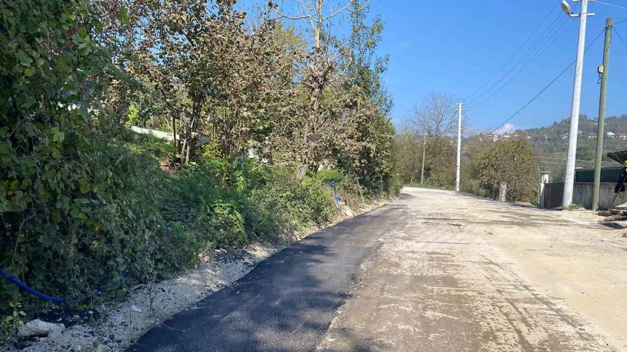 Sancakdere'de konfor ve güvenlik için yol yenileme çalışması