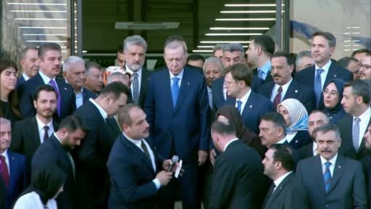 Şanlıurfa şehir hastanesinin açılışında Erdoğan: hizmetkârız mesajı