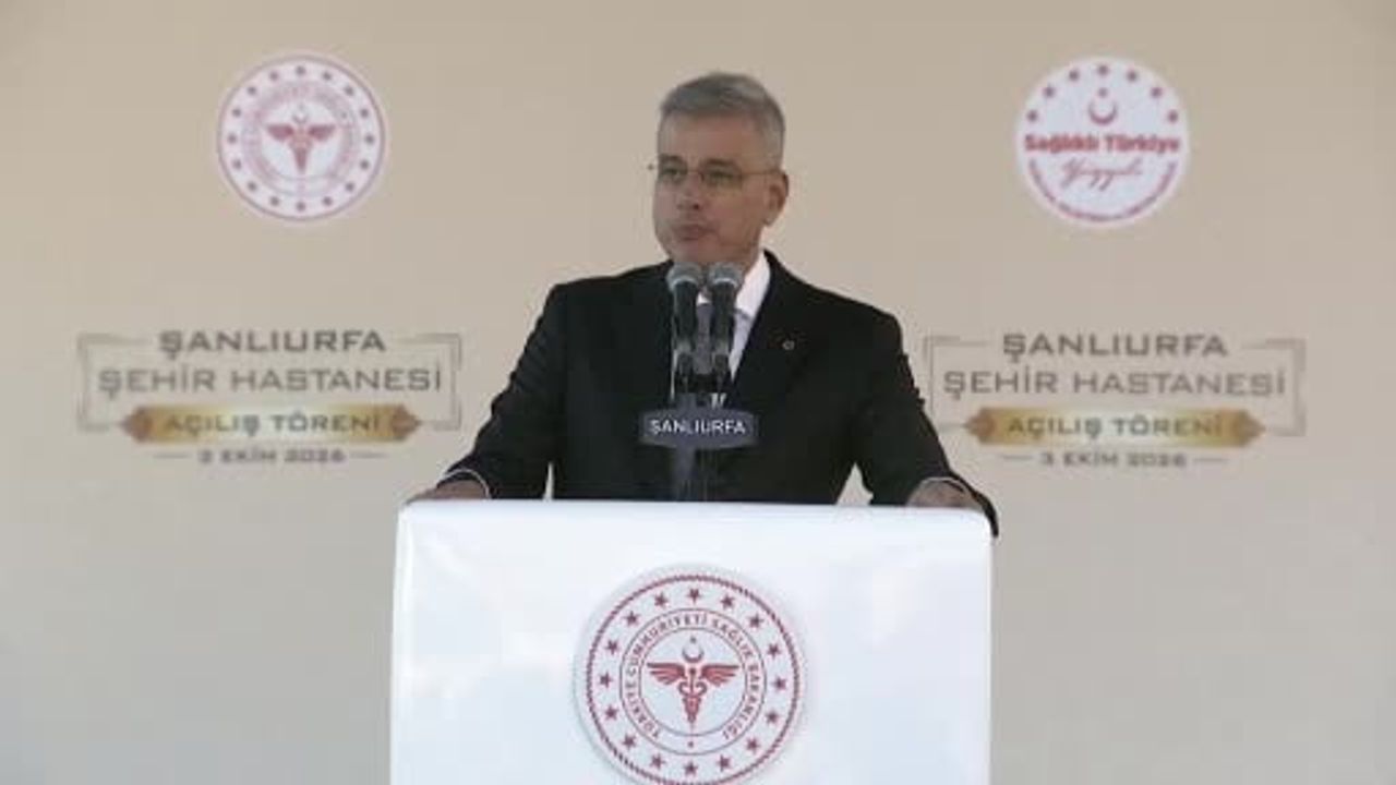 Şanlıurfa’ya dev şehir hastanesi açıldı: erken teşhisle 13 milyon kişiye müdahale edildi