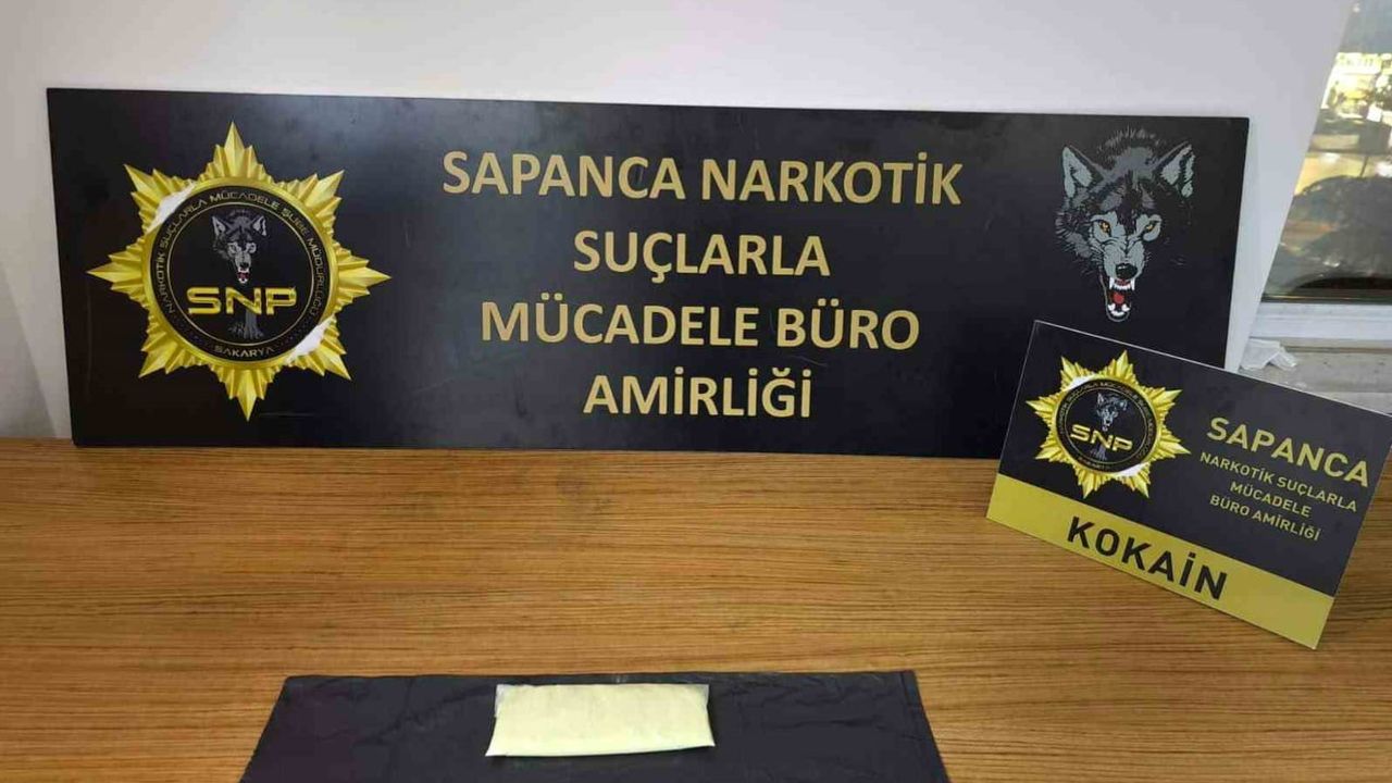 Sapanca'da İstanbul kaynaklı kokain sevkiyatı emniyet operasyonuyla engellendi