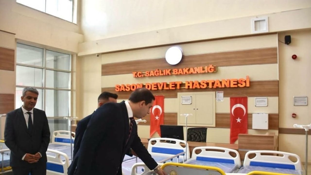 Sason'da yatağa bağımlı vatandaşlara 10 hasta yatağı sağlandı