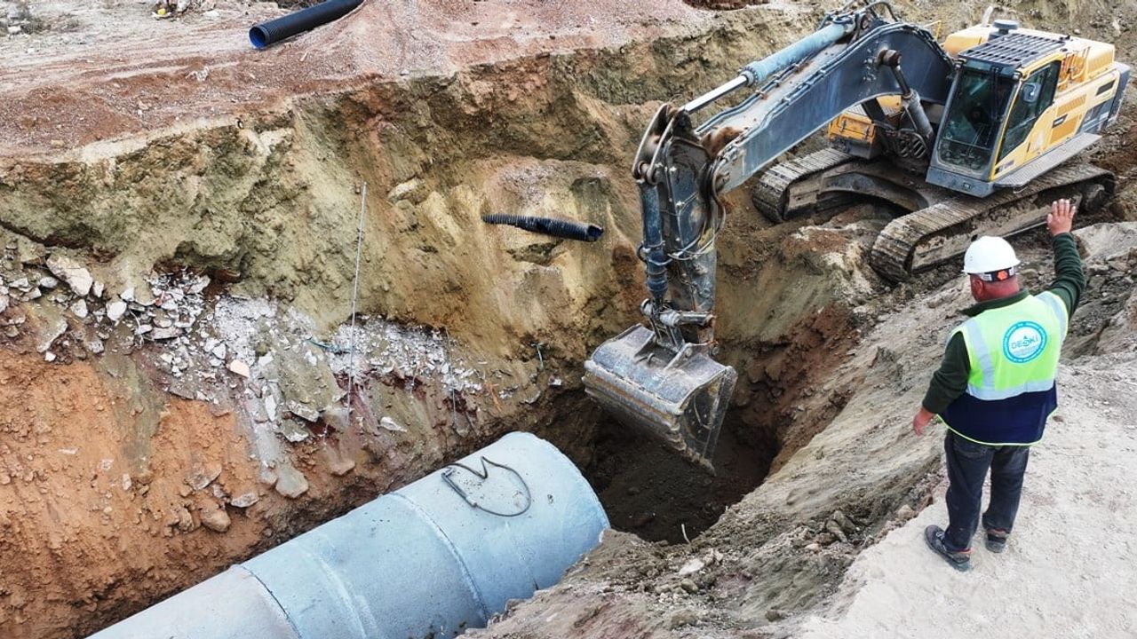 Şehir hastanesi çevresine 250 milyonluk altyapı: su, atık ve drenaj güvence altına alındı