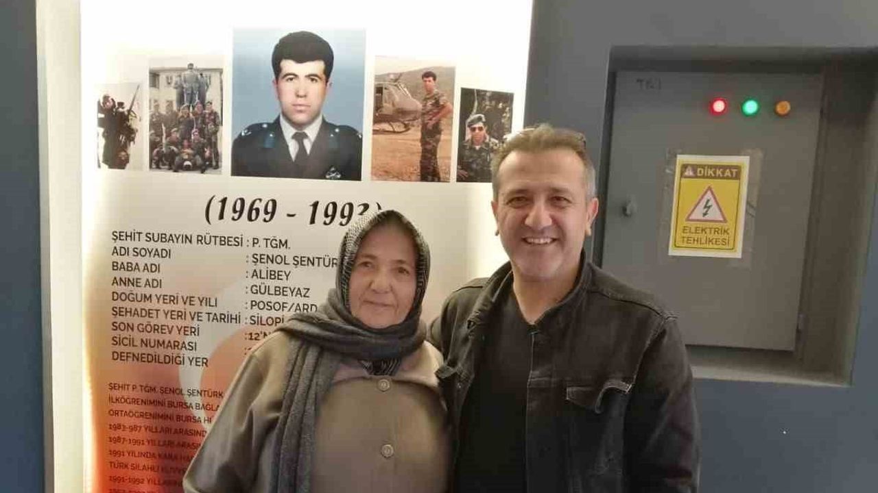 Şehit teğmen Şenol Şentürk'ün hatırası mont yardımıyla yaşatılıyor