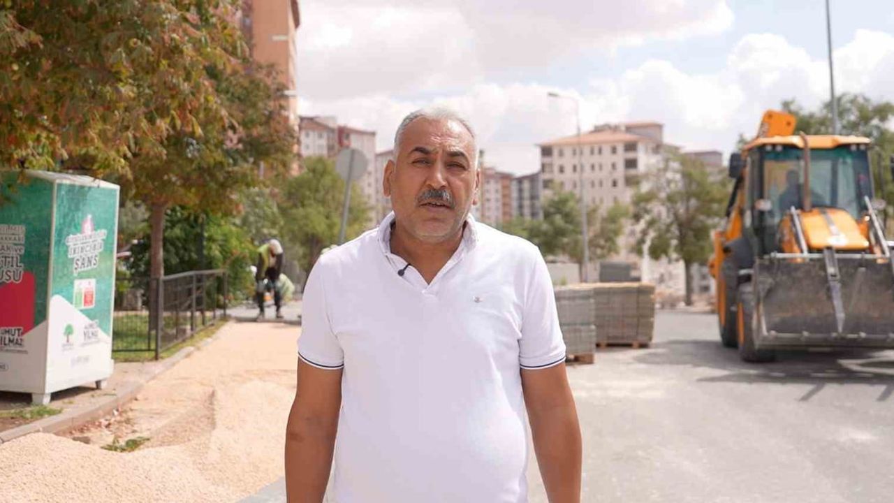 Şehitkamil'de yaya önceliği: kaldırımlar yenileniyor