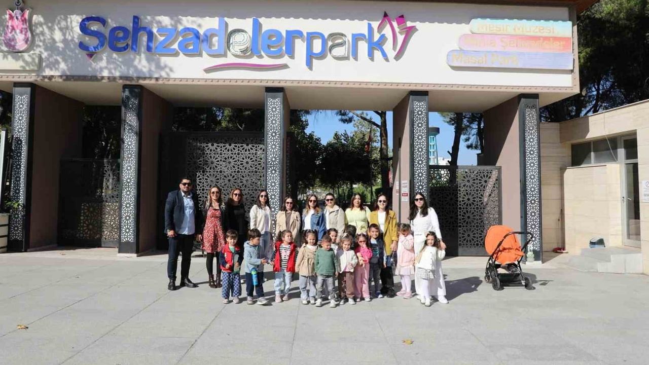 Şehzadelerpark’ta minik kaşifler tarihi ve eğlenceyi keşfetti