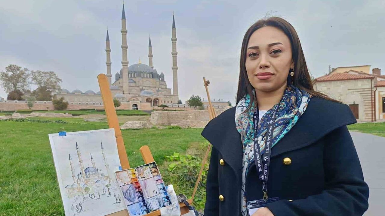 Selimiye'nin tuvallerde yeniden inşa edilen estetiği