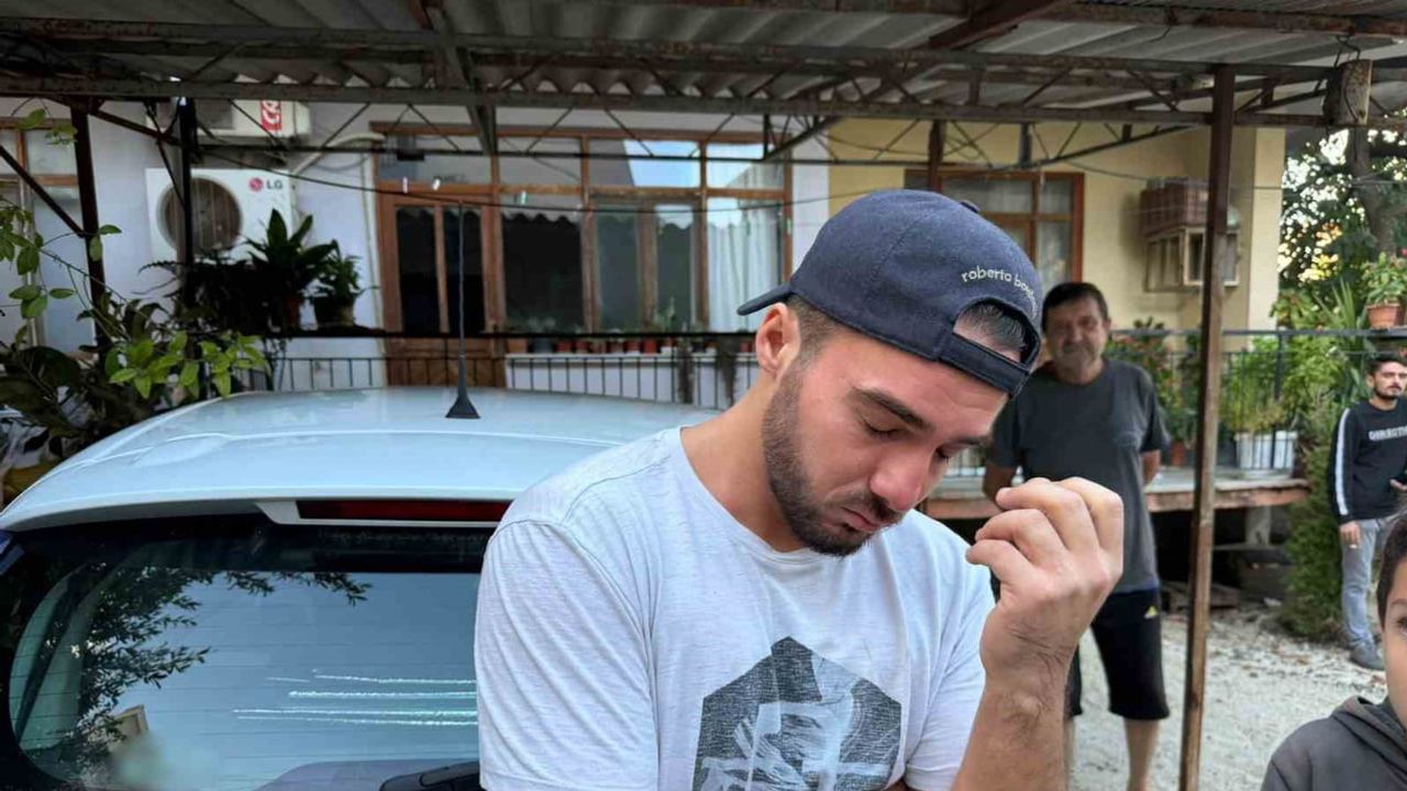 Serik'te çıkan yangında kiracı alevlere aldırmadan kediyi kurtardı: