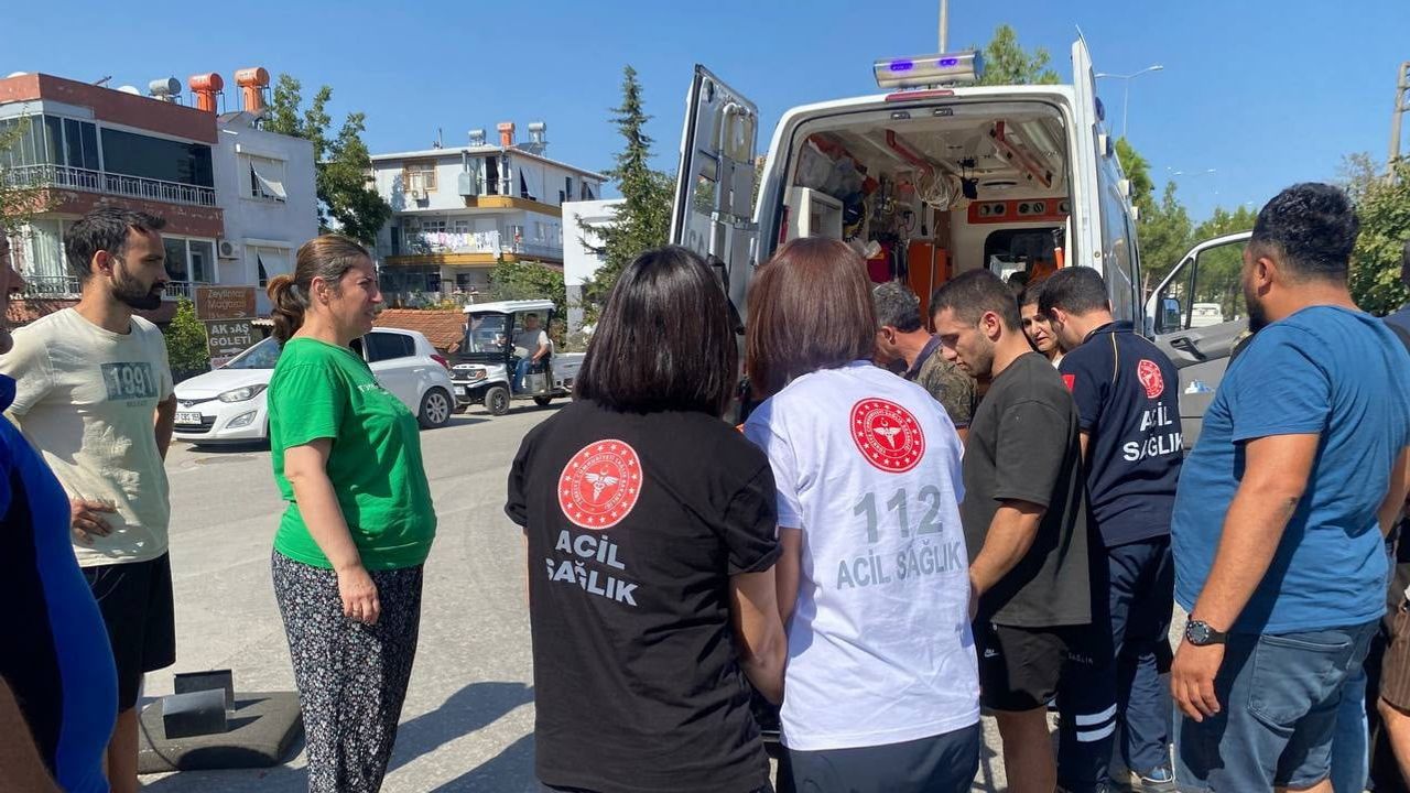 Serik'te iki yaralı: otomobil ile elektrikli üç tekerlekli bisiklet çarpıştı