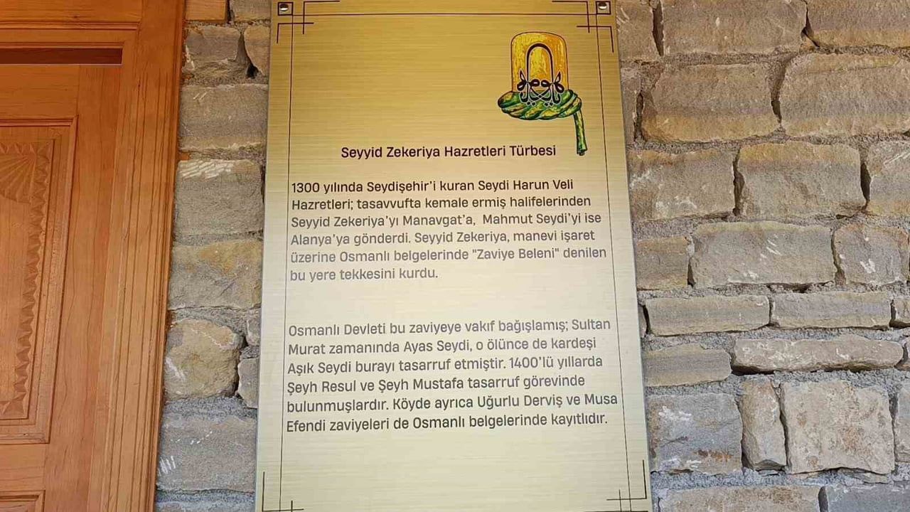 Seyit Zekeriyya Hazretleri türbesi restore edilip dualarla açıldı