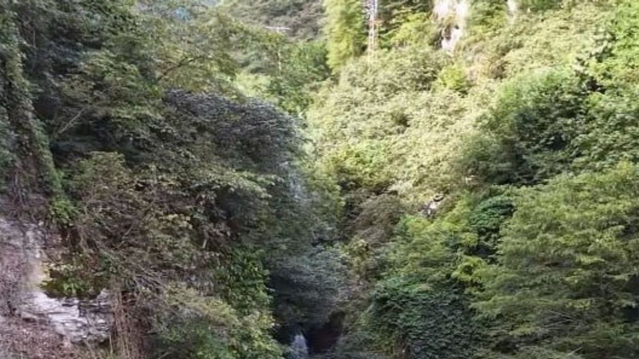 Siğlen şelalesi Giresun'un iç kesiminde saklı gölet rotası