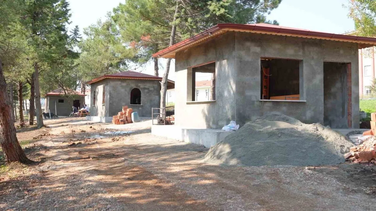 Sinop'a nefes veren alan yükseliyor: Osmaniye Orman Parkı yüzde 70 tamamlandı