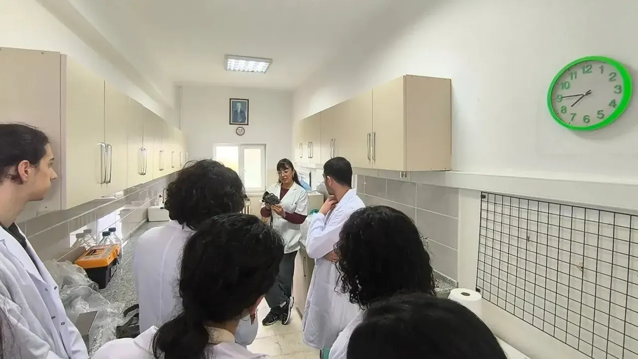 Sinop'ta biyoloji öğrencileri ilk laboratuvar deneyimini yaşadı