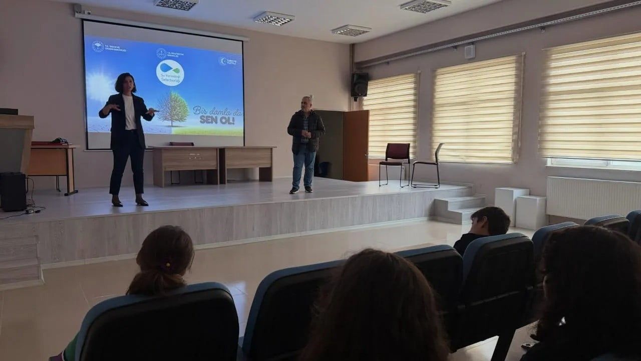Sinop'ta gençlere suyu koruma alışkanlığı kazandırılıyor