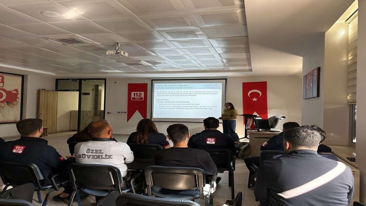 Şırnak 112 ekiplerinde doğru müdahale vurgulandı: ilk yardım eğitimiyle hazırlık güçlendi