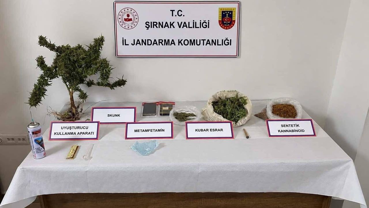 Şırnak'ta üç tırda silah ve uyuşturucu deposu tespit edildi