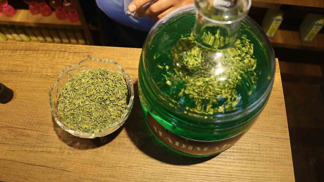 Sivas'ın madımak kokusunu kolonya şişesine taşıyan zanaatkar