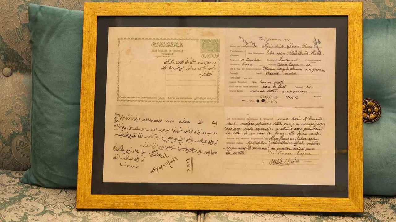 Sivaslı yüzbaşının 110 yıllık bekleyişi torununa ulaştı