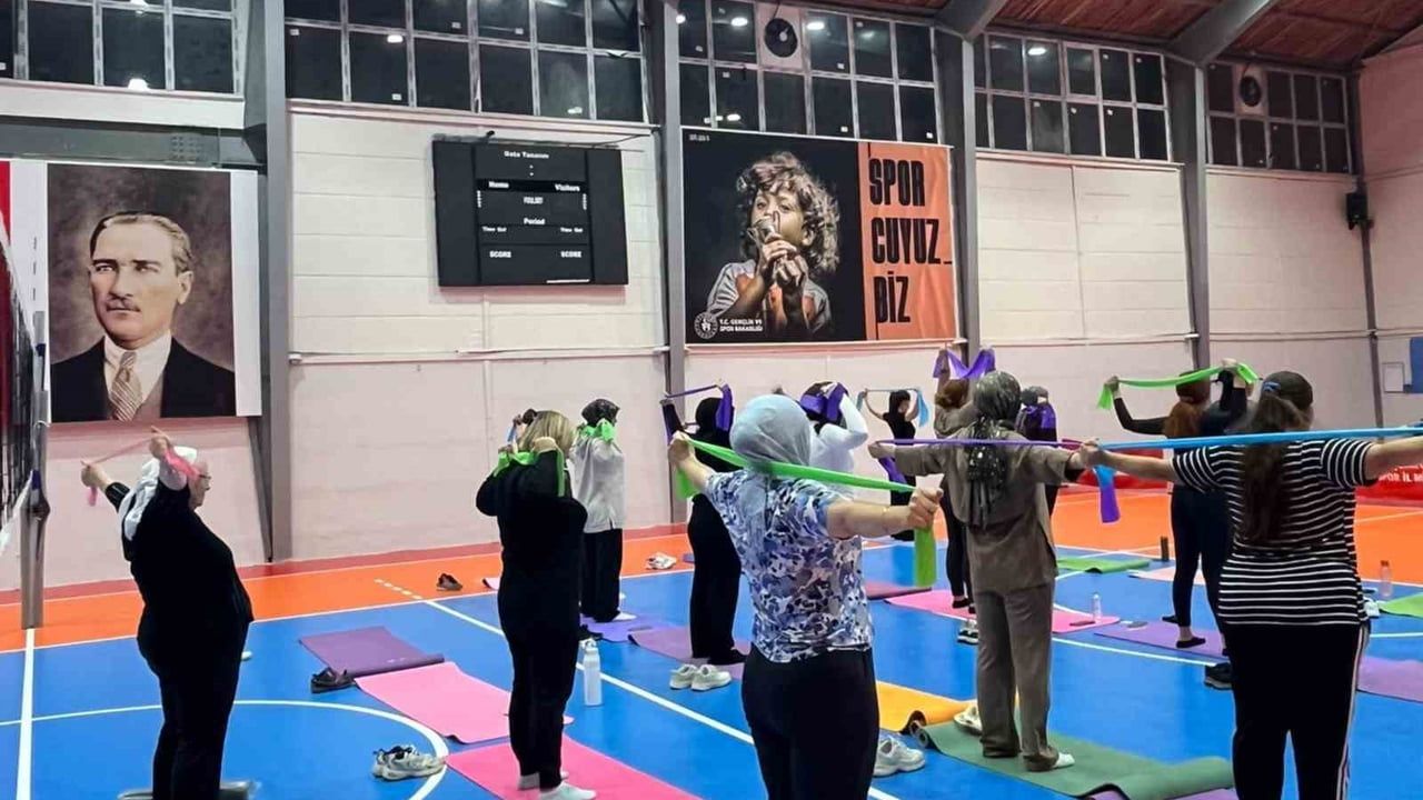 Sivrihisar’da kadınlar için pilatesle sağlıklı yaşam adımı