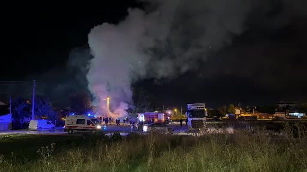 Sobayı yakarken kıvılcımlar eve sıçradı, Bolu'da tek katlı ev zarar gördü