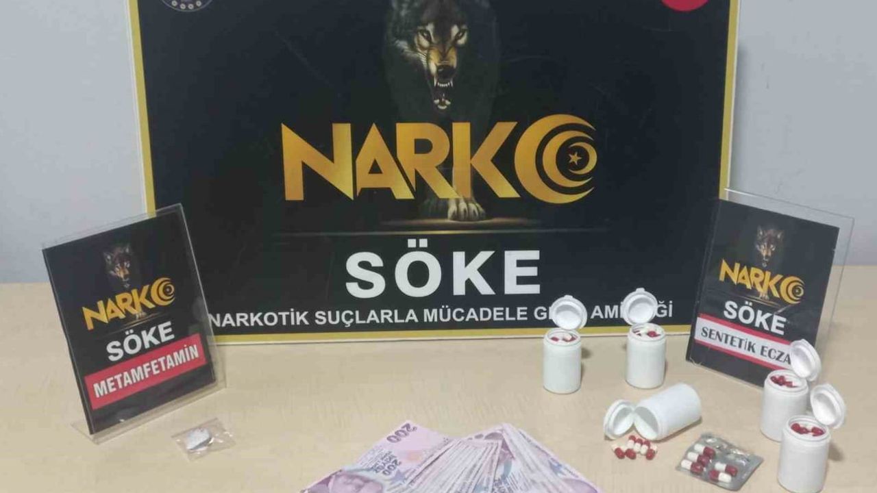Söke ve Kuşadası'nda operasyon: binlerce sentetik ecza ele geçirildi