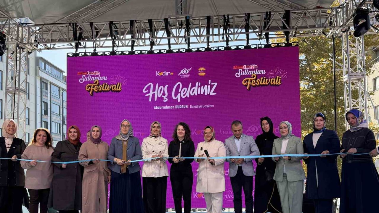 Sultangazi'de kadın emeğinin sergisi: Emeğin Sultanları Festivali yeniden kapılarını açtı