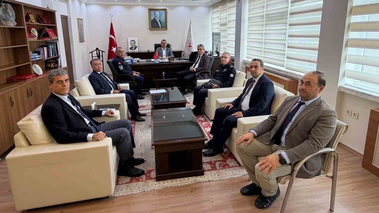 Sultanhisar'da 29 Ekim hazırlıkları: kurum amirleri program ve güvenliği belirledi