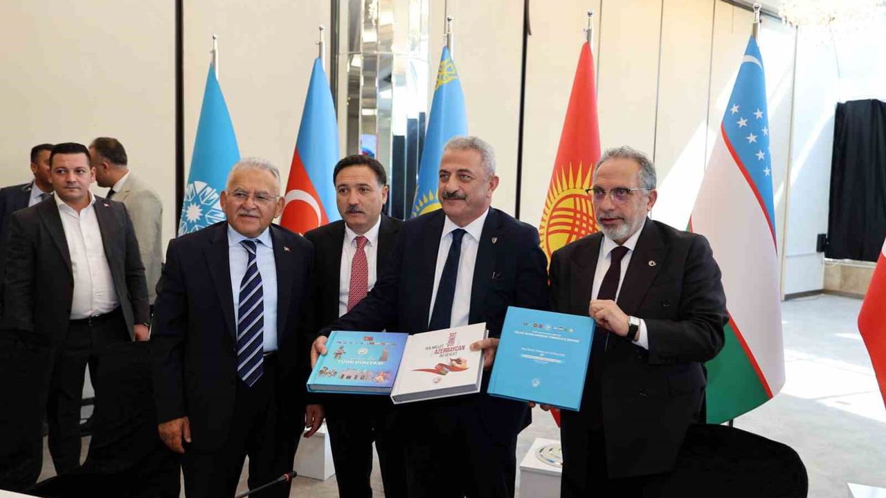 Talas'tan TÜRKSOY toplantısında türk dünyası vurgusu