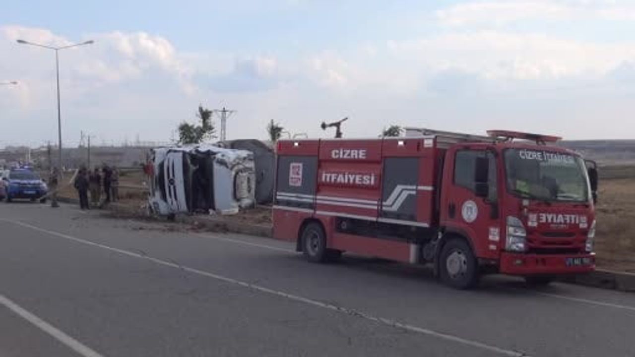 Tanker devrildi, boş olması daha ağır bir kazayı önledi